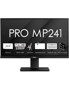 Oferta Monitor Msi Pro De 23.8" Mp241 5ms Gris 9S6-3BA9CH-001