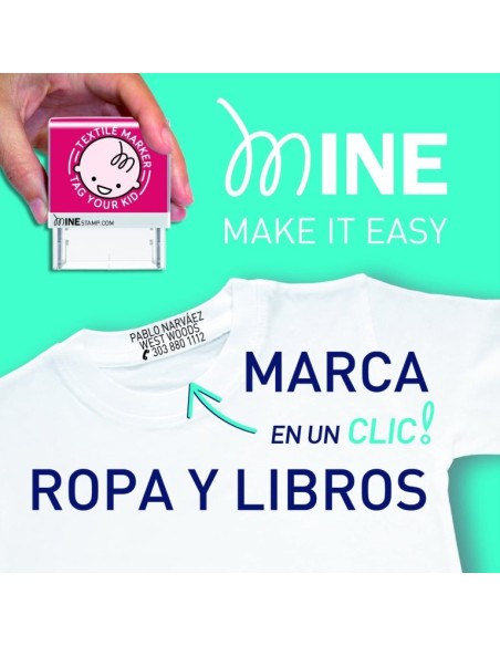 Comprar MINE STAMP Sello Marcador Colop Ropa 20/1. 148483