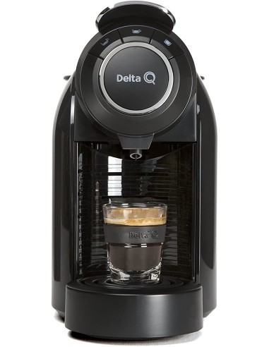 DELTA Q Cafetera De Cápsulas Qool Evolution Negra 1 L - Kiwiku