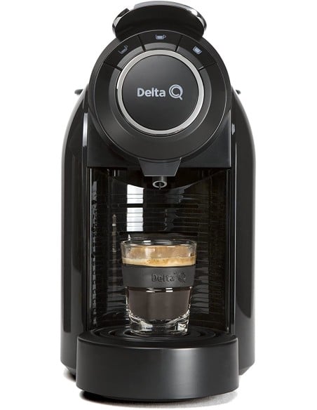 DELTA Q Cafetera De Cápsulas Qool Evolution Negra 1 L - Kiwiku