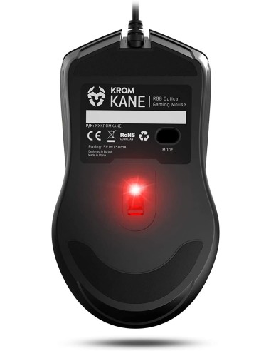 Comprar Raton Gaming Krom KANE NXKROMKANE RGB Óptico Negro