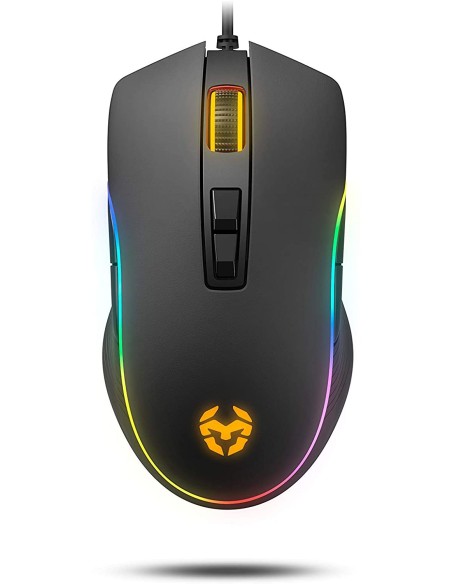 Comprar Raton Gaming Krom KANE NXKROMKANE RGB Óptico Negro