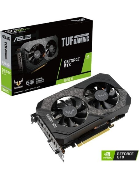 Oferta Tarjeta Gráfica Asus TUF Gaming GeForce GTX 1660Ti EVO