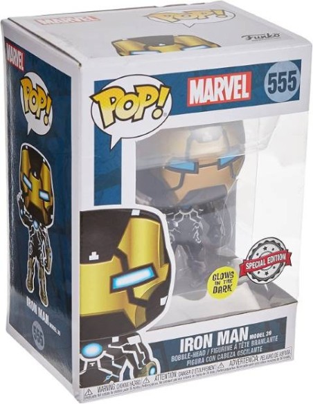 Oferta - FUNKO  Figura Funko POP Marvel 80th Iron Man