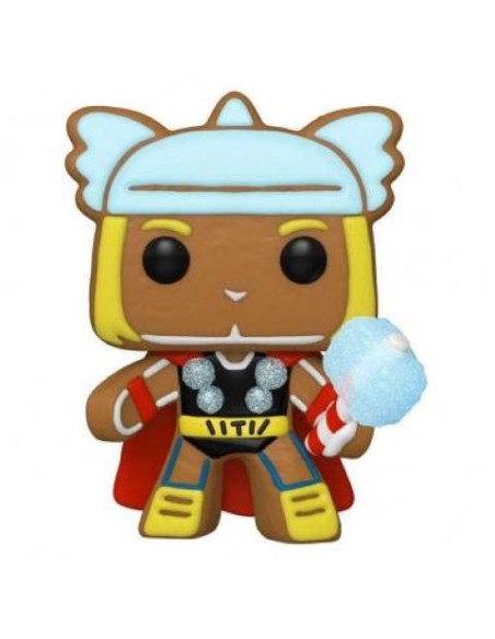 Oferta - FUNKO POP Figura Marvel Thor Galleta de Navidad