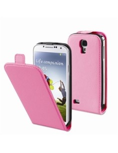 funda slim rosa con protector de pantalla samsung galaxy s4 muvit