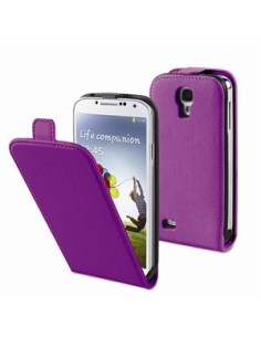 funda slim lila con protector de pantalla samsung galaxy s4 muvit MUSLI0176 kiwiku.com