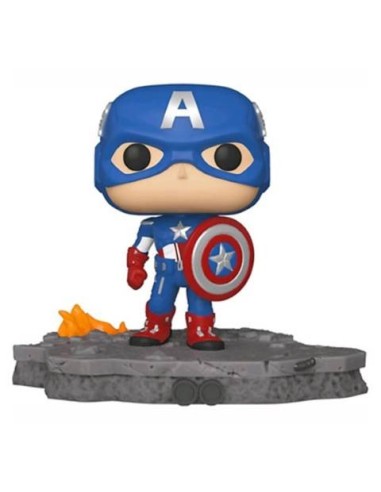 Oferta - Figura Funko POP CAPITÁN AMÉRICA Deluxe