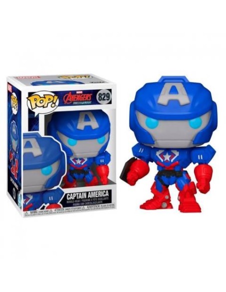 Oferta - Funko POP Marvel - CAPITÁN AMÉRICA  MechStrike