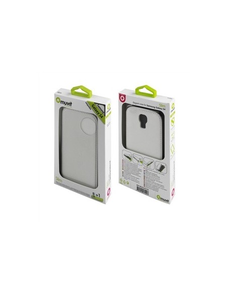 funda slim blanca con protector de pantalla samsung galaxy s4 muvit MUSLI0164 kiwiku.com