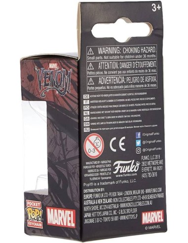 OFERTA - Llavero FUNKO POCKET VENOM Capitán América