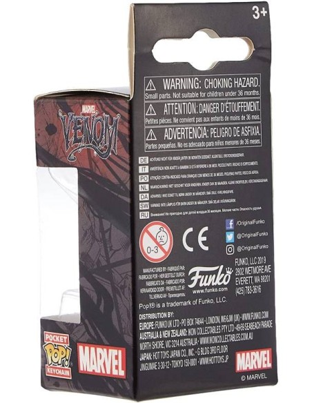 OFERTA - Llavero FUNKO POCKET VENOM Capitán América