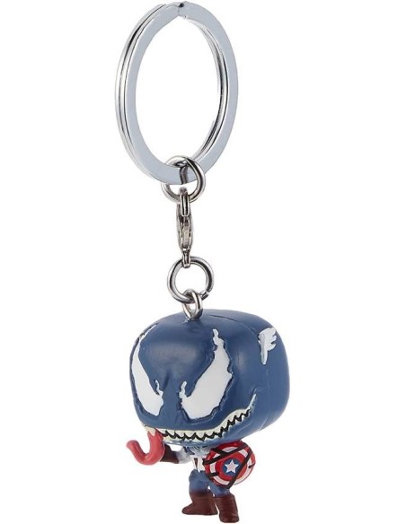 OFERTA - Llavero FUNKO POCKET VENOM Capitán América