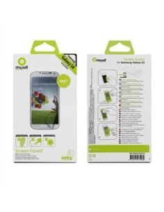 set de dos protectores de pantalla mate samsung galaxy s4 muvit 2