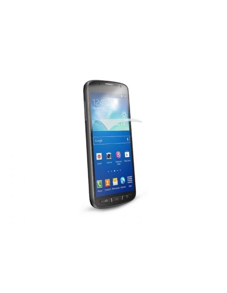 set de dos protectores pantalla brillo antihuellas samsung s4 active i9295 muvit