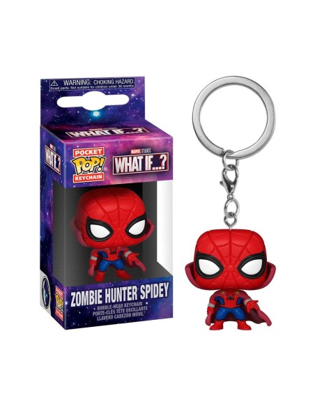 OFERTA - Llavero FUNKO Marvel SPIDERMAN Cazador de Zombies