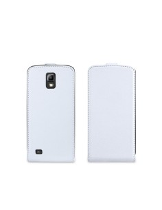 funda slim blanca + protector de pantalla samsung galaxy s4 active i9295 muvit