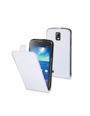 funda slim blanca + protector de pantalla samsung galaxy s4 active i9295 muvit