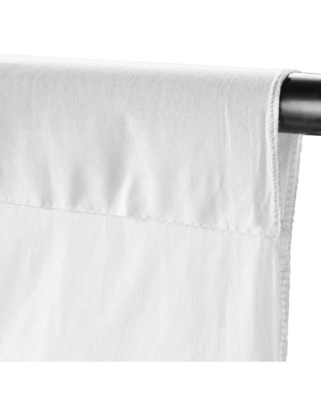 Oportunidad Walimex 14915 Tela de fondo, Blanco 2,85x6m