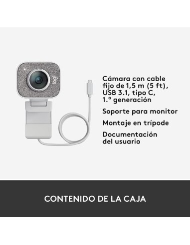 Comprar Camara Logitech Streamcam Full Hd USB-C Blanco