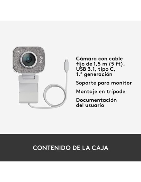 Comprar Camara Logitech Streamcam Full Hd USB-C Blanco