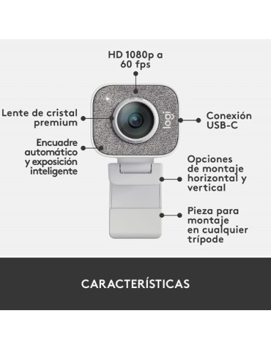 Comprar Camara Logitech Streamcam Full Hd USB-C Blanco