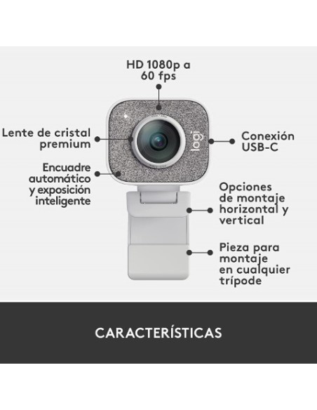 Comprar Camara Logitech Streamcam Full Hd USB-C Blanco