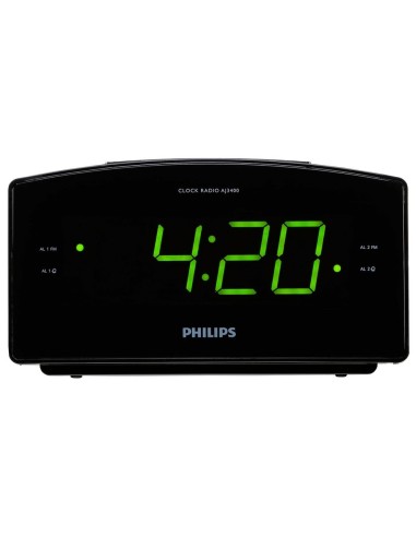 Oportunidad Radio Reloj Con Alarma Dual AJ3400/12 | kiwiku