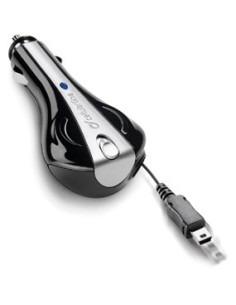 Cargador coche enrrollable microusb