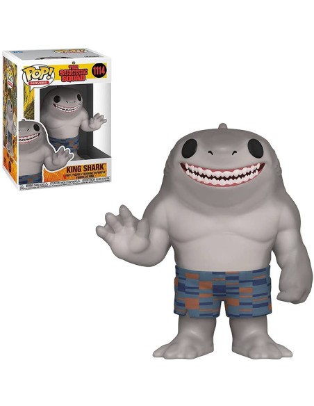 Ofertón Figura Funko POP Dc The Suicide Squad King Shark