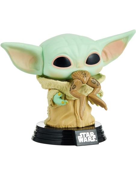 Figura Funko Pop Star Wars Mandalorian The Child With Frog