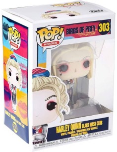 Figura Funko POP Dc Birds of Prey Harley Quinn Black Mask Club