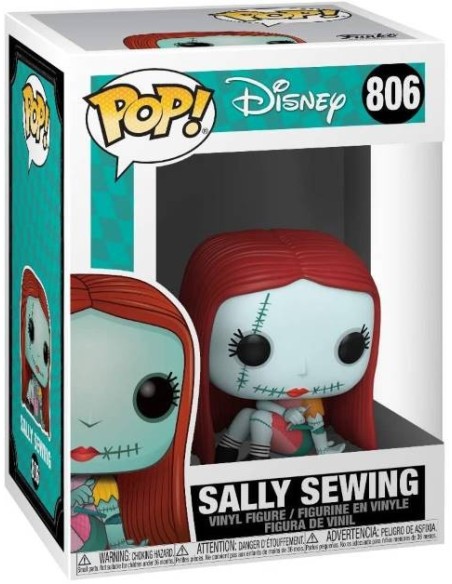 Figura Funko Pop Disney Pesadilla Antes De Navidad Sally Sewing