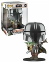 Figura Funko POP Star Wars Mandalorian With Yoda Child 25cm