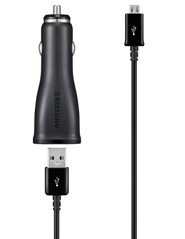 Samsung cargador coche 2a, cable independiente