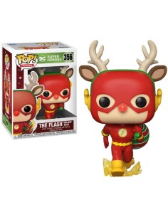 Oferta Figura Funko POP Dc Holiday Rudolph Flash