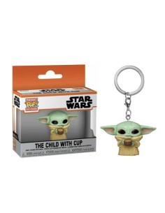 Oferta Llavero Pocket POP Star Wars The Mandalorian Yoda The Child