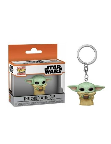 Oferta Llavero Pocket POP Star Wars The Mandalorian Yoda The Child