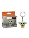 Llavero Pocket POP Star Wars The Mandalorian Yoda The Child