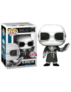 Ofertón Figura Funko POP Movie Hombre Invisible Black & White Exclusivo