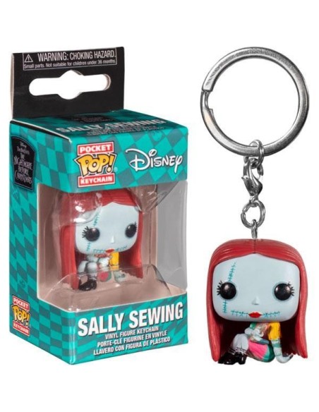 Oportunidad Llavero pocket POP Disney Pesadilla Antes de Navidad Sally Sewing