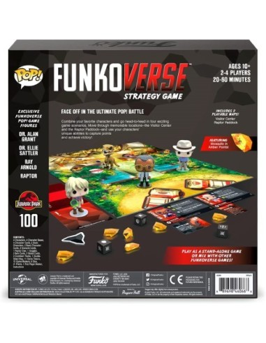 Oportunidad Juego de Mesa Funko POP Funkoverse Jurassic Park