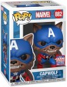 Figura Funko POP Marvel - Capwolf Capitan America