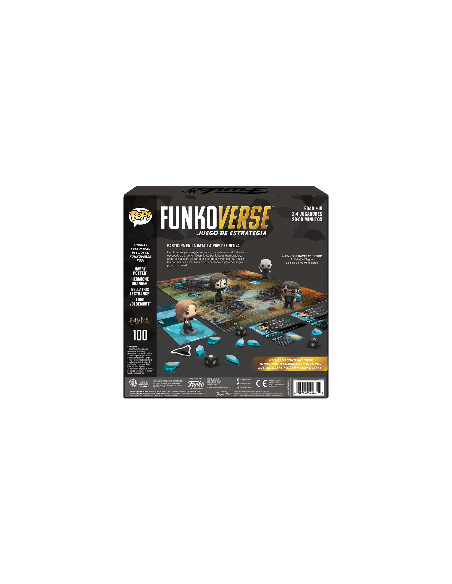 Juego de Estrategia FunkoVerse de Harry Potter - Edición Básica con 4 Figuras y 4 Escenarios en Kiwiku
