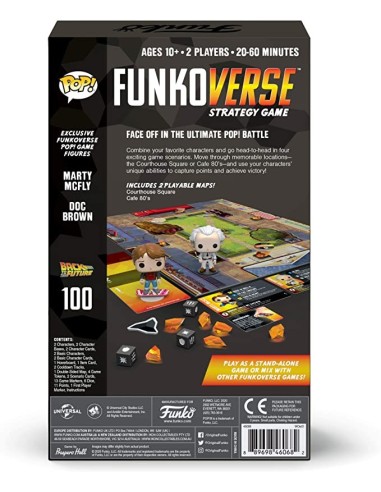 Oferta Juego de Mesa Funkoverse Strategy Game - Back to the Future
