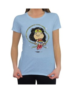 Oferta Camiseta Funko POP DC - Wonder Woman (Talla L Niña)