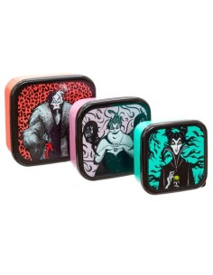 Oportunidad Set Tupper Funko Disney Villanas - Cruella de Vil Ursula y Malefica (3 unidades)