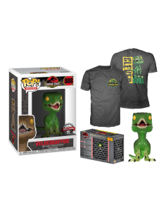 Mejor Precio en Figura Exclusiva + Camiseta Funko POP - Jurrassic Park