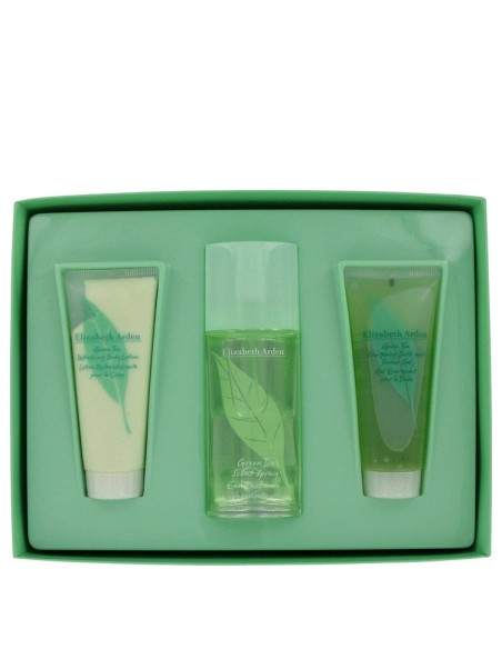 Mejor Precio Elizabeth arden green tea gift set 100ml edp + 100ml body lotion + 100ml shower gel
