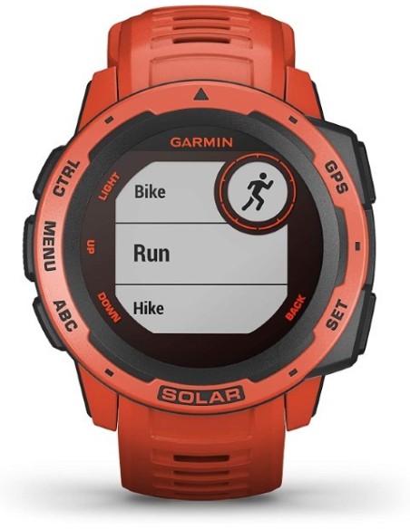 Oferta - Smartwatch Garmin Instinct Solar Rojo. 010-02293-20